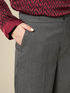 Pantalones modelo palazzo de poliviscosa l&uacute;rex image number 2