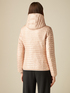 Lightweight down jacket with striped lining image number 1