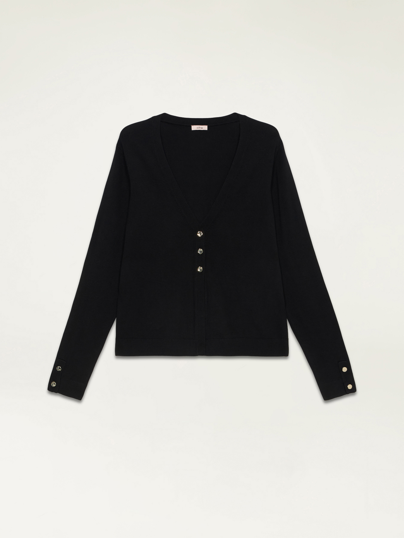 Kurzer Cardigan mit V-Ausschnitt image number 3