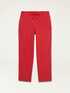 Linen blend joggers image number 4