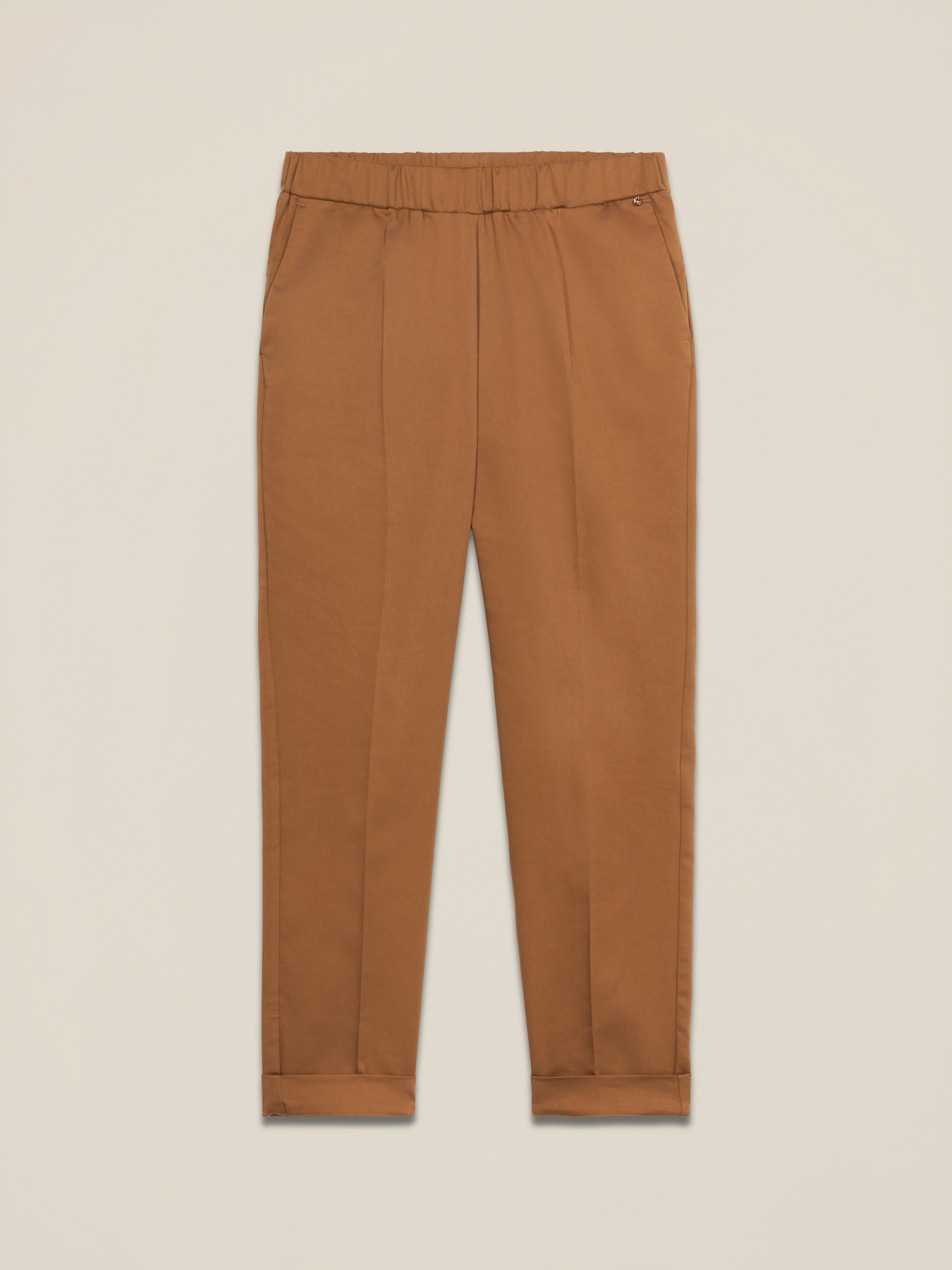 Pantaloni chino misto cotone image number 4