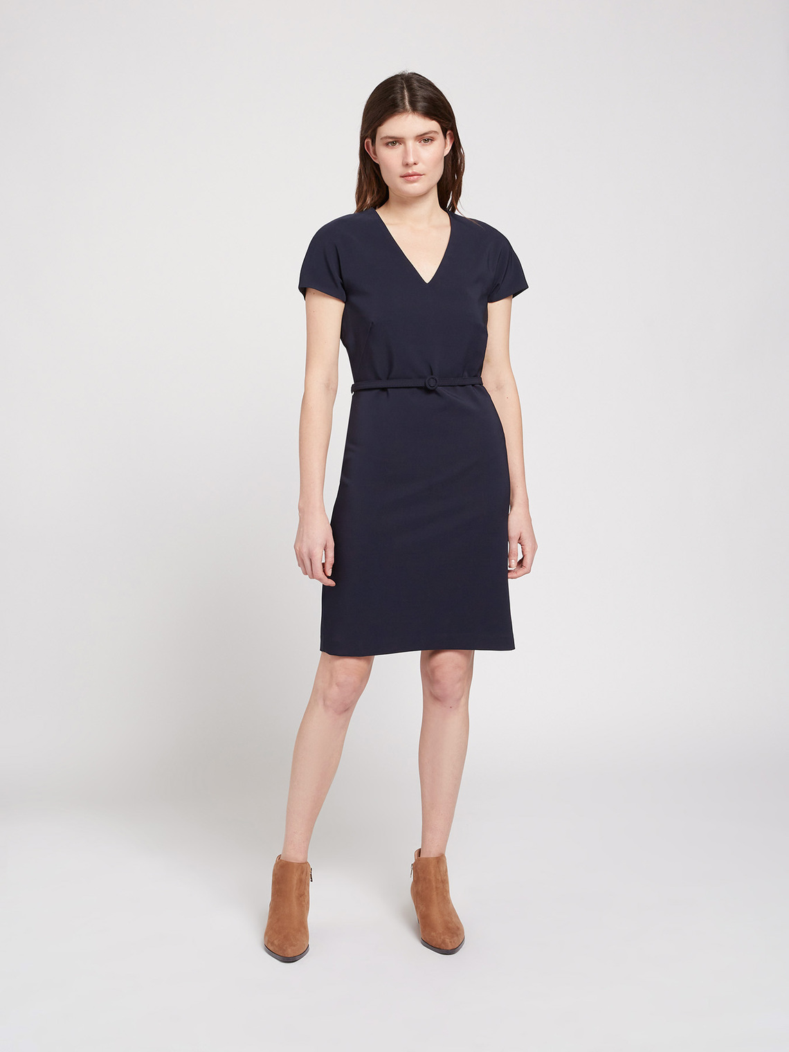 Sheath dress with short sleeves - Oltre ...