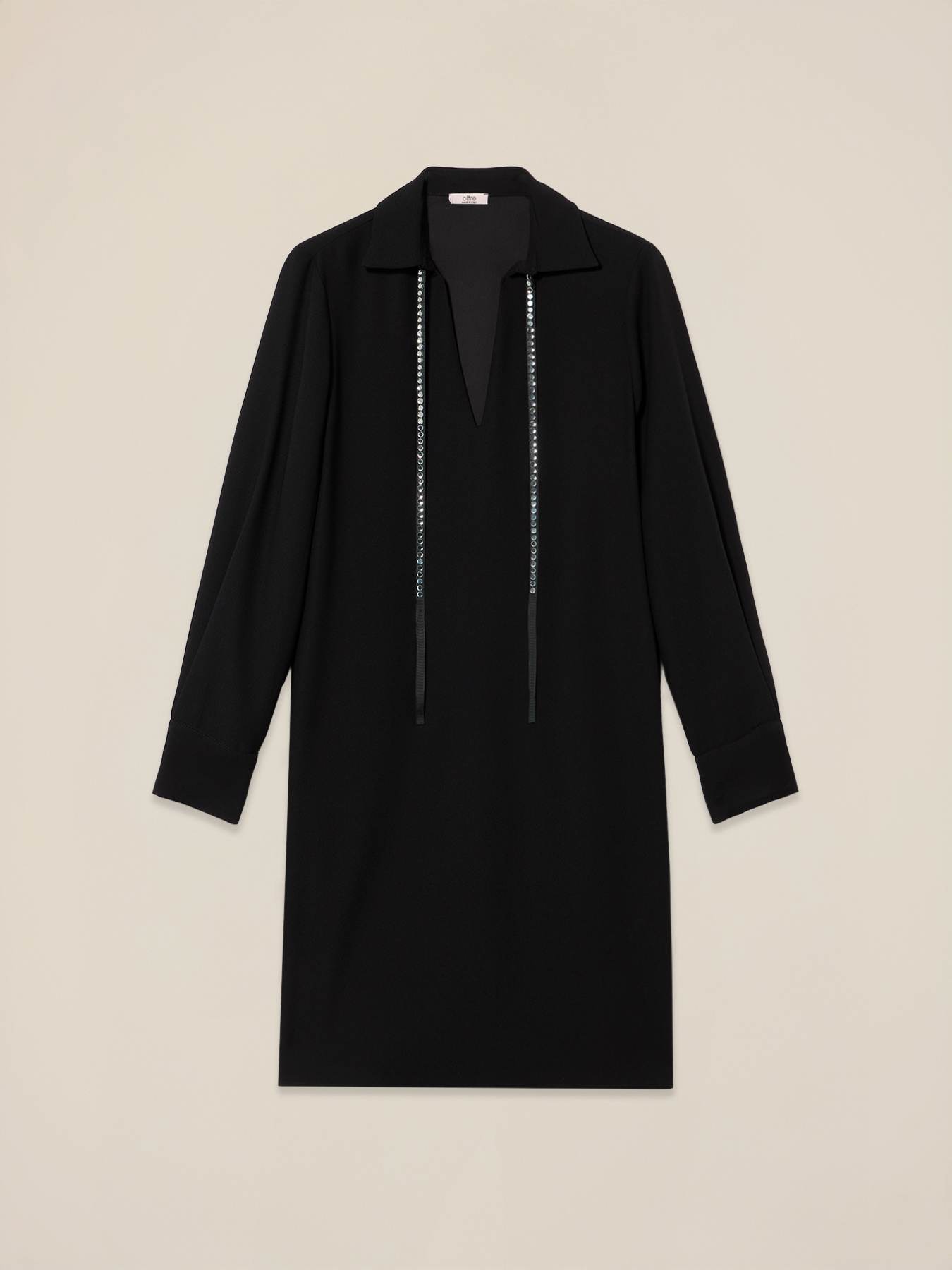 Vestito con nastro gioiello image number 3