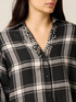 Check shirt with studs image number 2