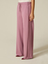 Joggers palazzo cu piping image number 3