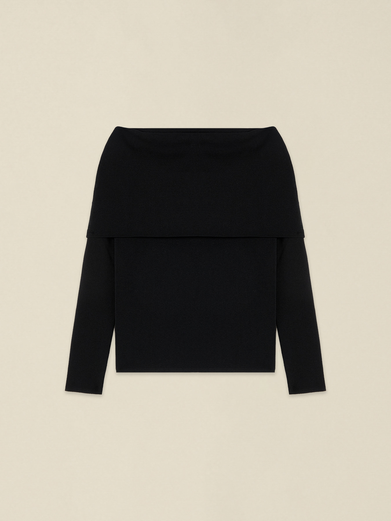 Jersey off-shoulders con vuelta image number 3