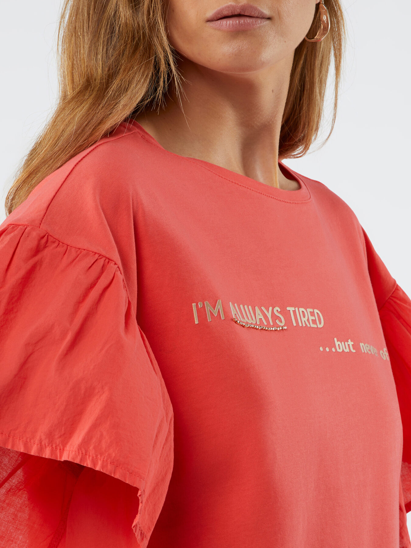 Camiseta candy con aplicación de texto image number 2