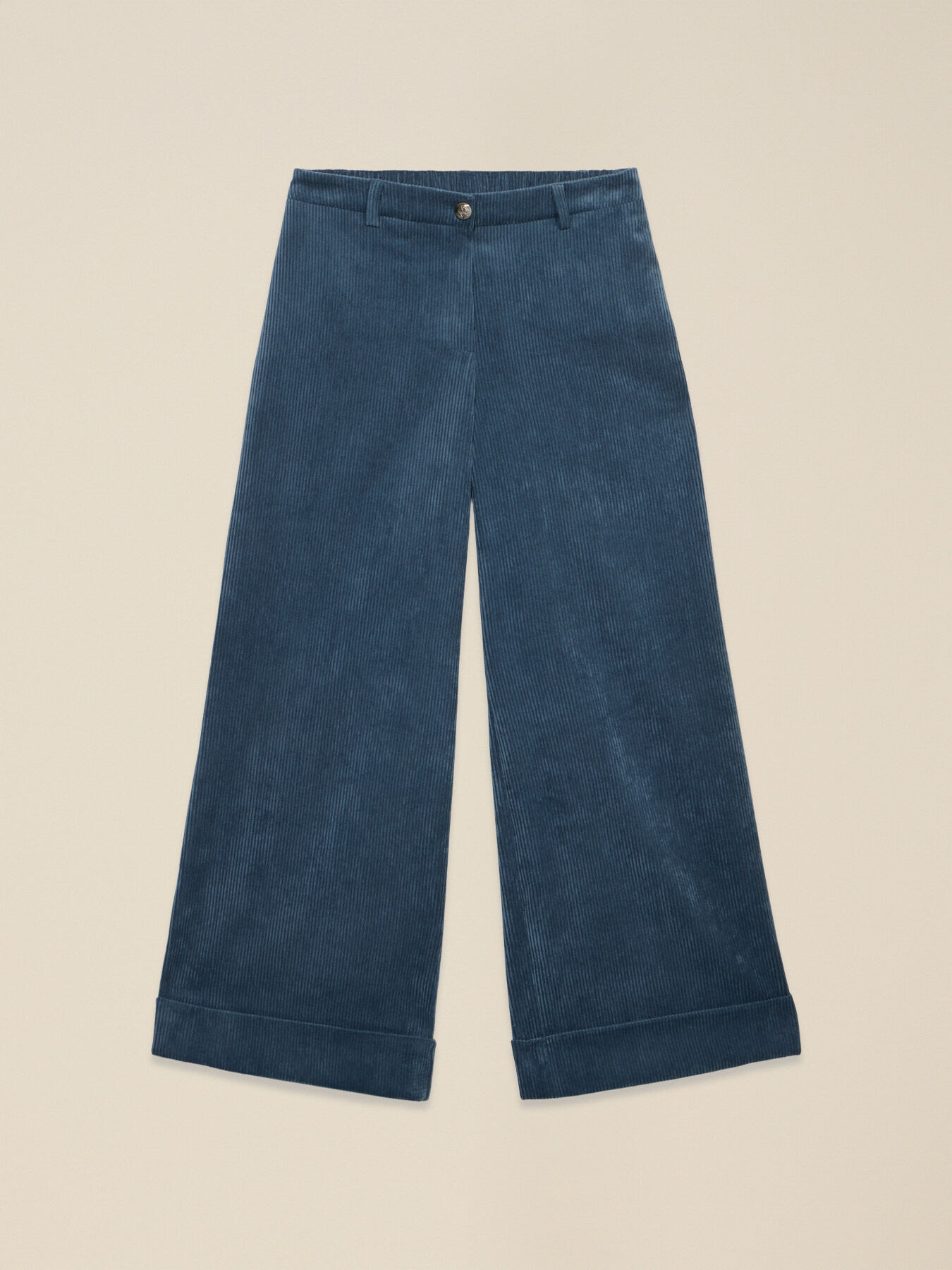 Cropped velvet pants image number 4