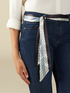 Jeans regular Milano con foulard image number 2