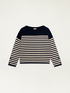 Striped knit sweater image number 3