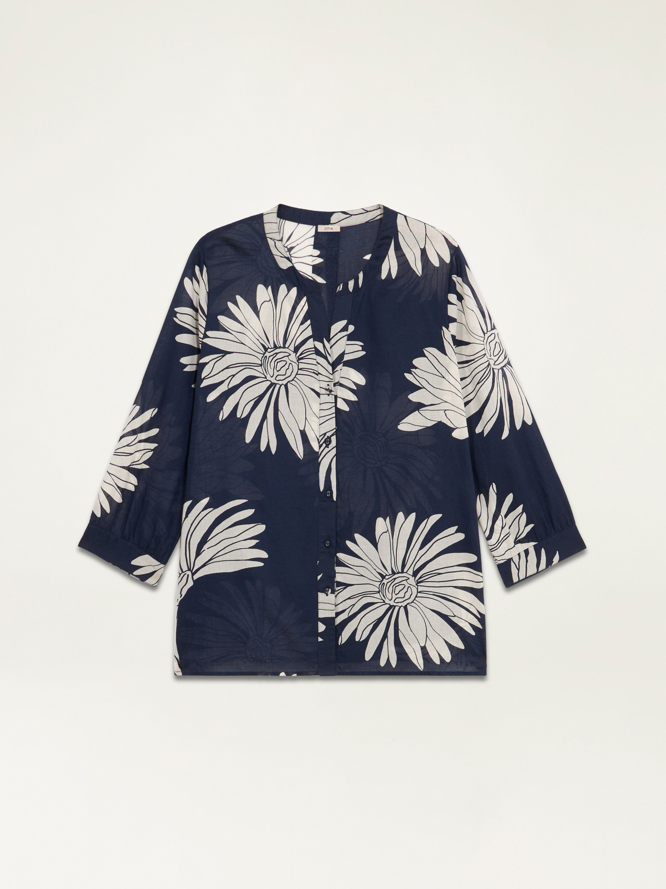 Camicia in mussola di cotone fantasia image number 3