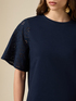 T-Shirt mit &Auml;rmeln aus St. Galler-Spitze image number 2