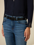 Real leather belt image number 0