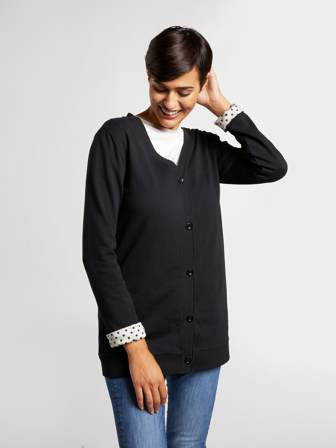 Sweat-Cardigan image number 1