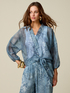 Camisa tipo kimono con nudo image number 0