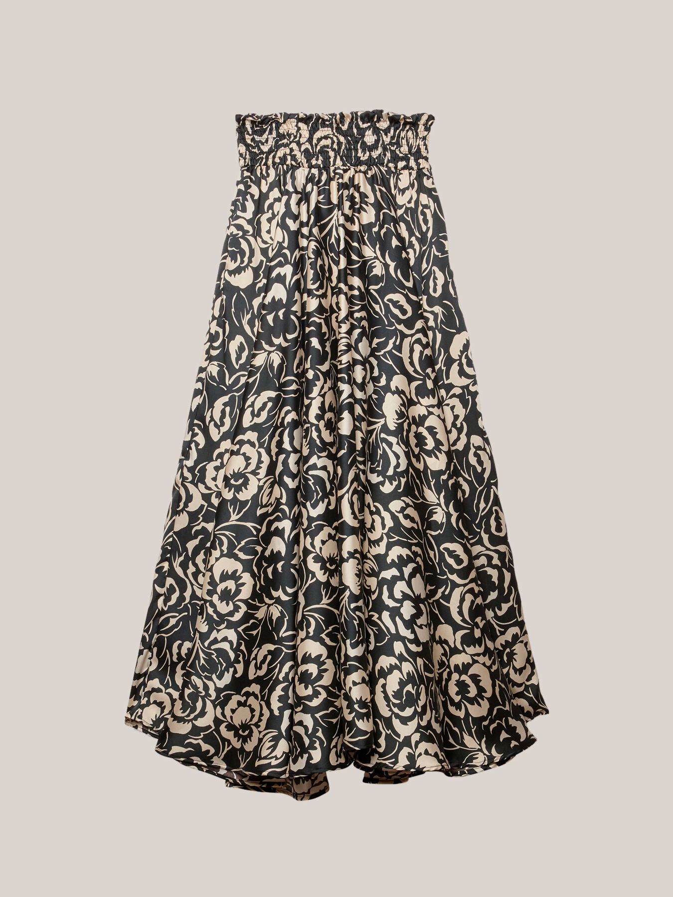 Maxi jupe à fleurs image number 3
