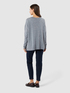 Soft viscose ribbed sweater image number 1