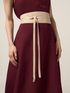 Genuine leather cummerbund image number 0