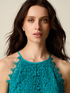 Flare midi lace dress image number 2
