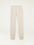 Joggers in tessuto fluido image number 4