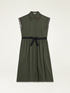 Chemisier dress with macram&eacute; details image number 4