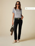 Jeans skinny neri in denim eco-sostenibile image number 0