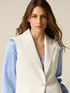 Gilet sartoriale in tessuto cr&ecirc;pe image number 2