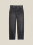 Regular jeans with rhinestone applications image number 4