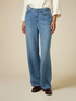 Wide leg tencel jeans image number 3