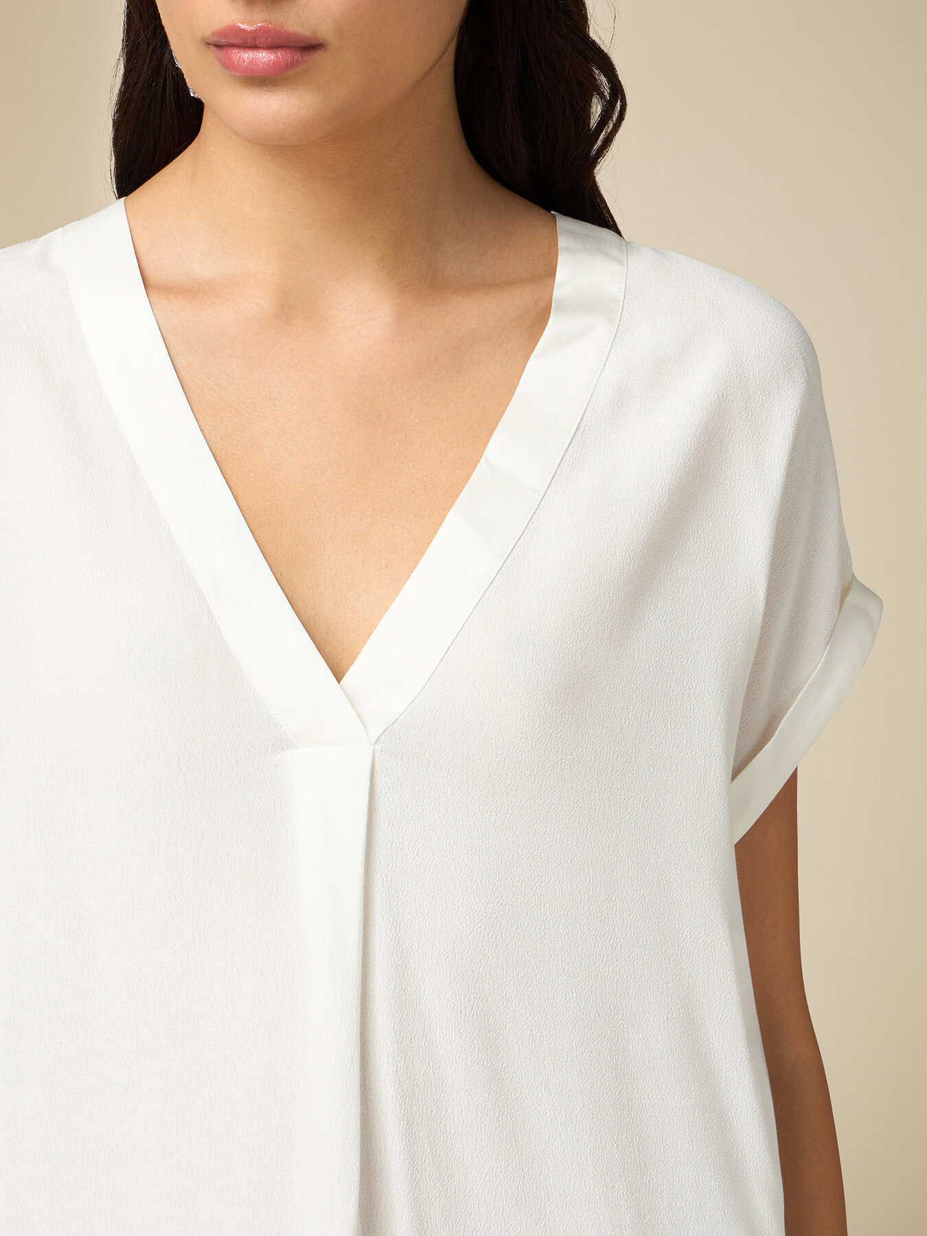 Kimono-Bluse aus Viskose image number 2