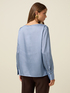 Blusa de sat&eacute;n a rayas image number 1