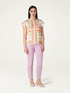 Blouse with scarf pattern image number 3