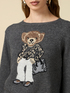 Wool-blend jumper with inlay image number 2