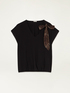 Bluse mit Schleife in Animalier-Optik image number 3
