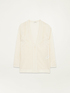 Cardigan lungo traforato image number 4