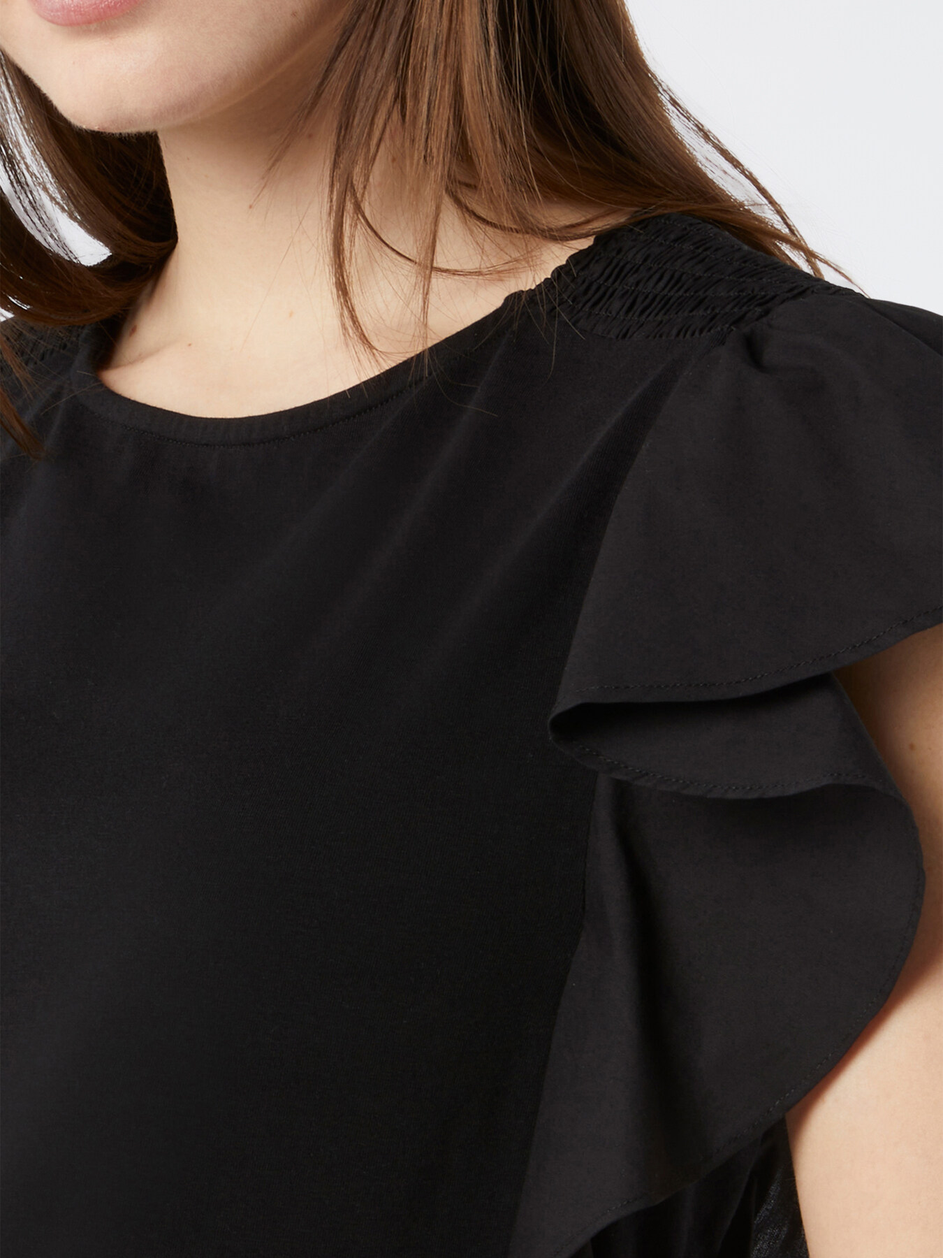 T-shirt con maniche ad aletta image number 2