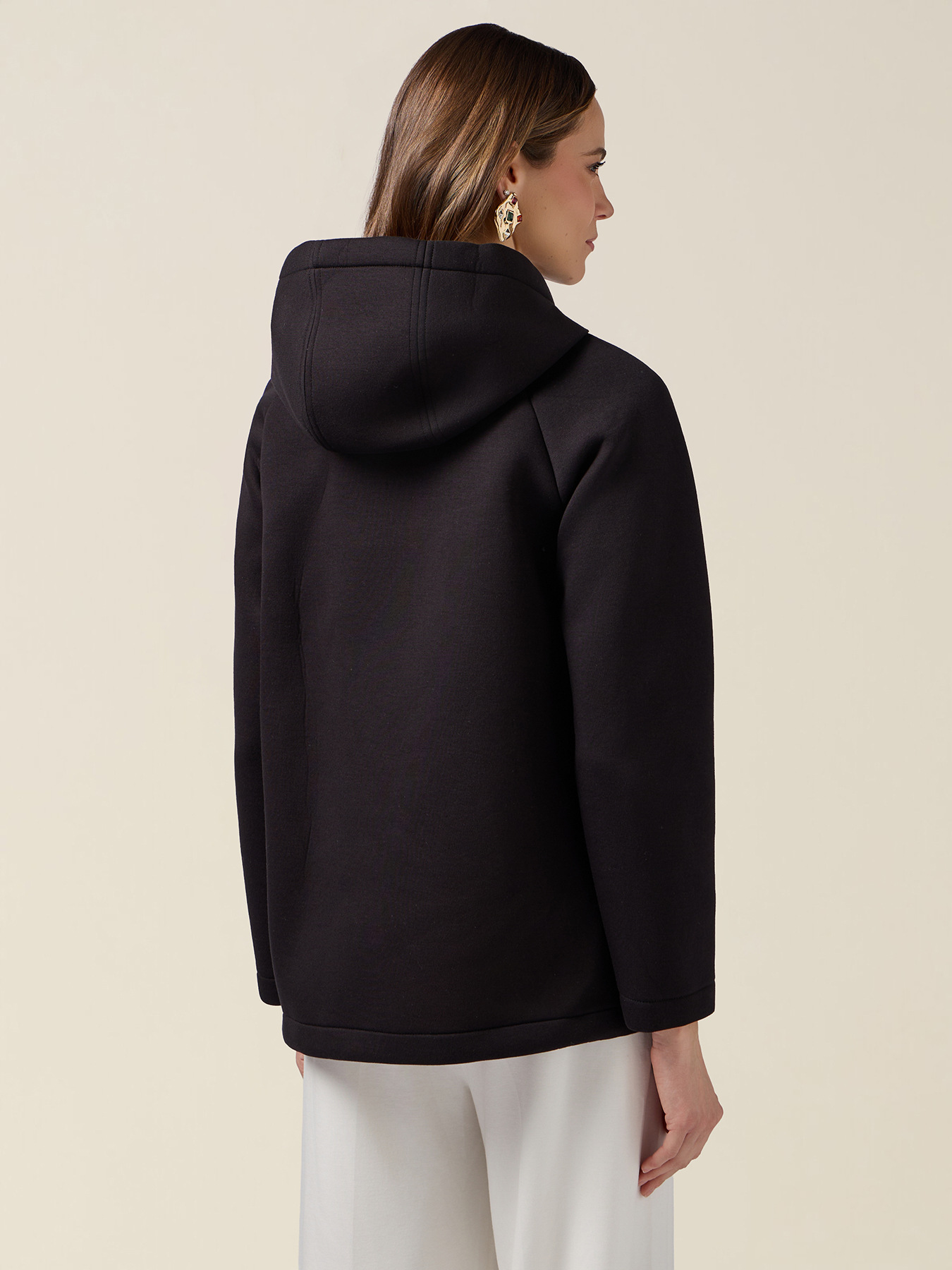 Jacke mit Kapuze und Rei&szlig;verschluss image number 1