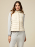 Sleeveless down jacket with hood image number 0