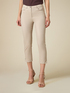Cotton-blend Capri trousers image number 3