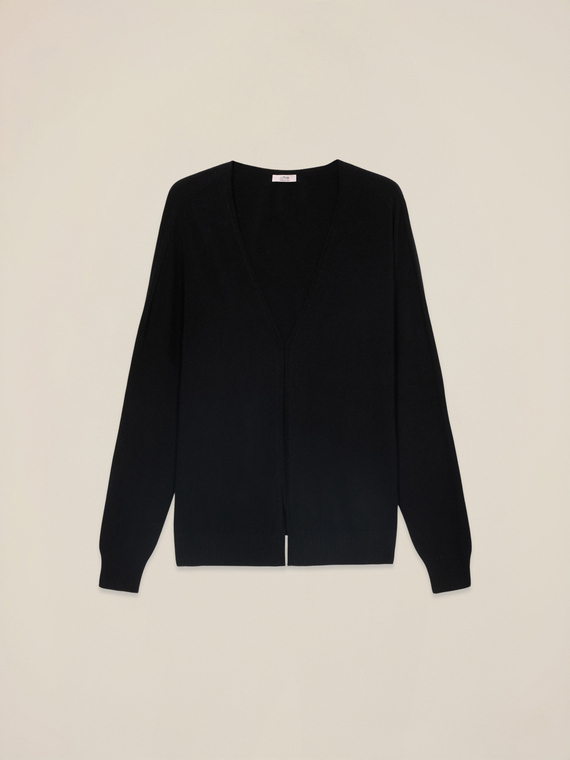 Strickjacke aus Viskosemischung