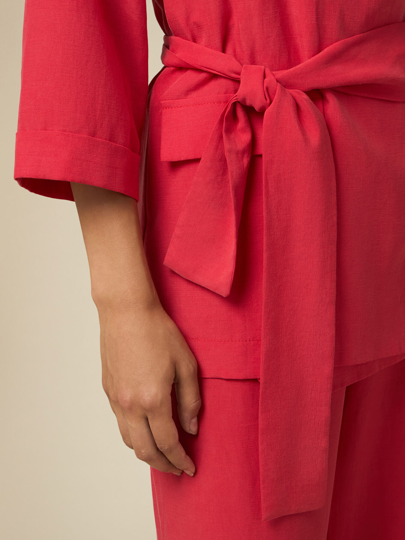 Blazer aus Lyocell/Leinen image number 2