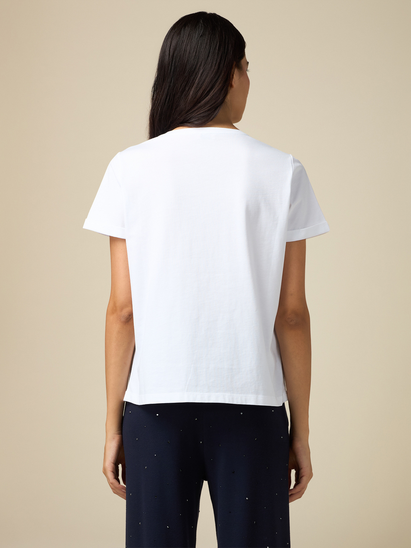 T-Shirt mit Schmuck-Stickerei image number 1