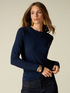 Cotton and cashmere blend T-shirt image number 0