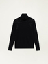 Rollkragenpullover mit Kristallsteinen image number 3