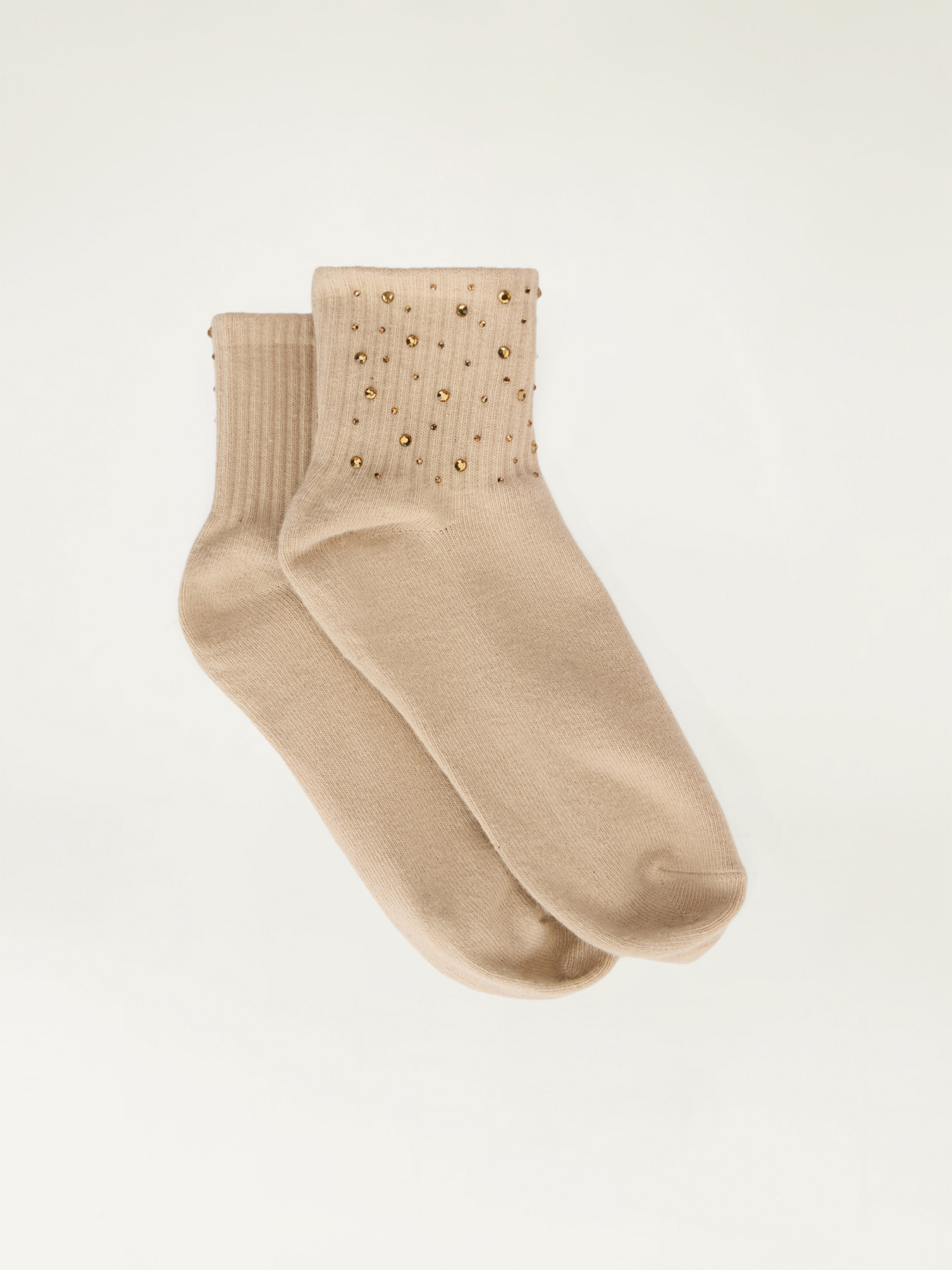 Socks with rhinestones image number 1