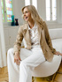 Jacke in Nubukleder-Optik image number 0