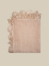 Écharpe plissée avec dentelle image number 1