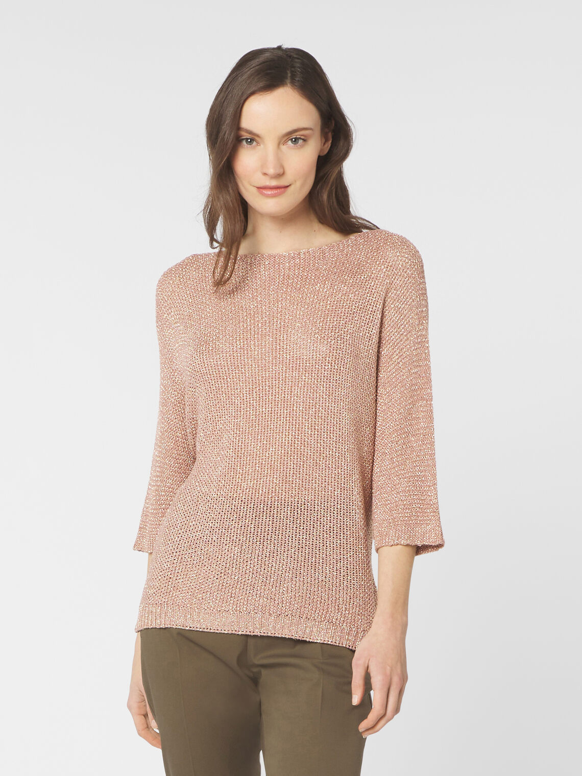 Pullover aus Lurexgarn - Oltre.com - DE
