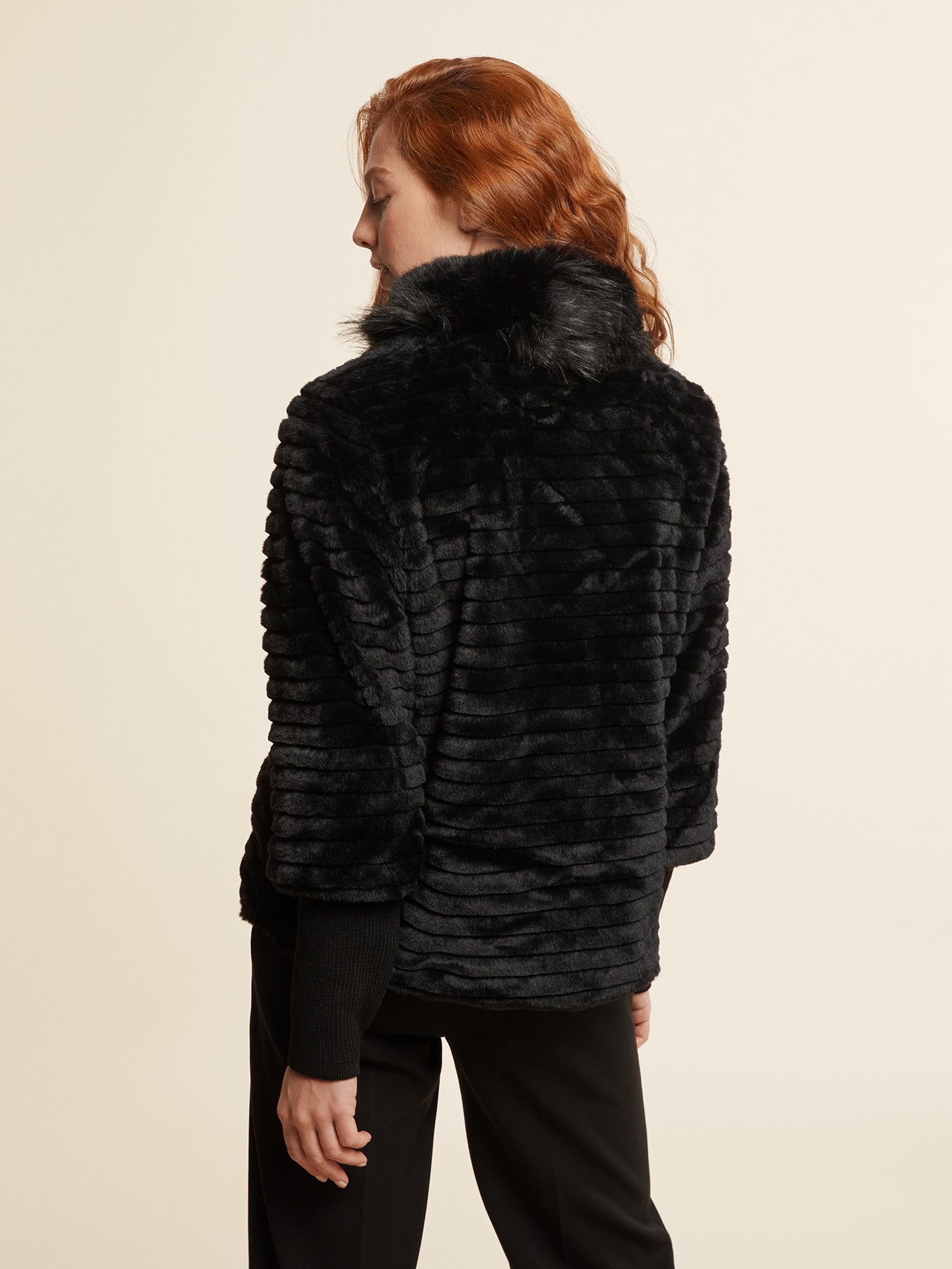 Faux fur coat image number 1