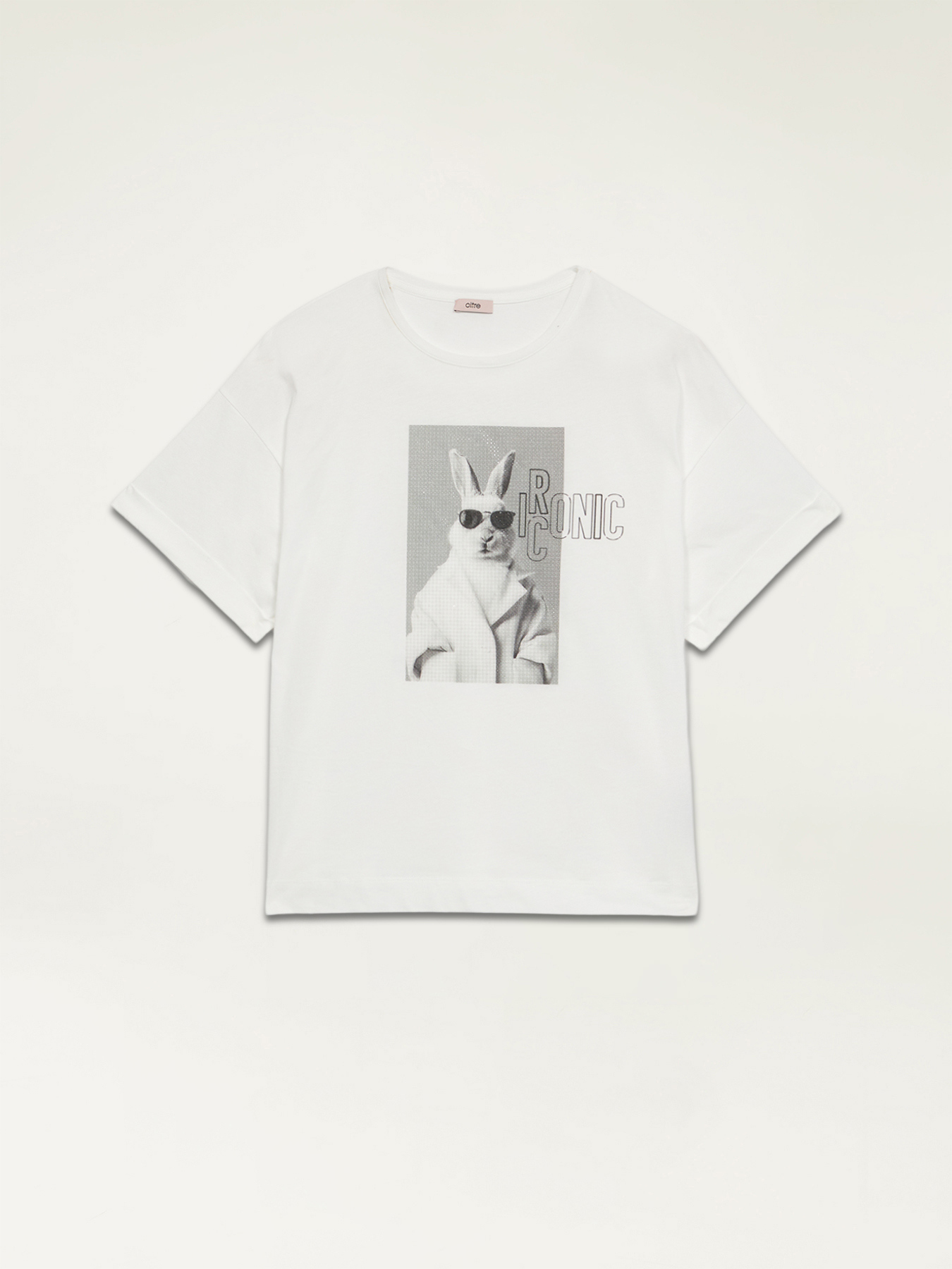 T-shirt avec impression et applications image number 3